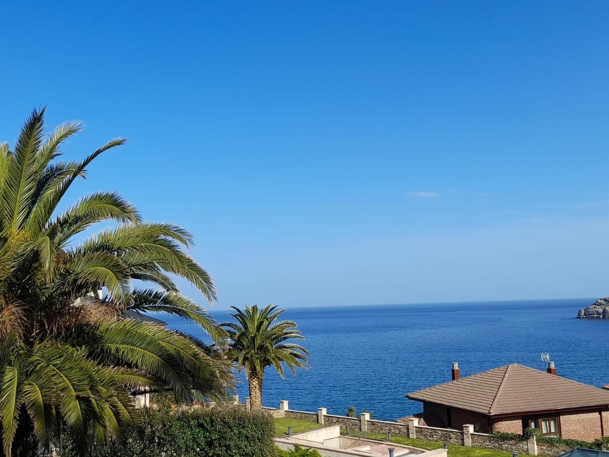 Villa Vistas Al Mar, Urbanizacion Privada Con Piscina De Agua Salada Ajo Exteriér fotografie