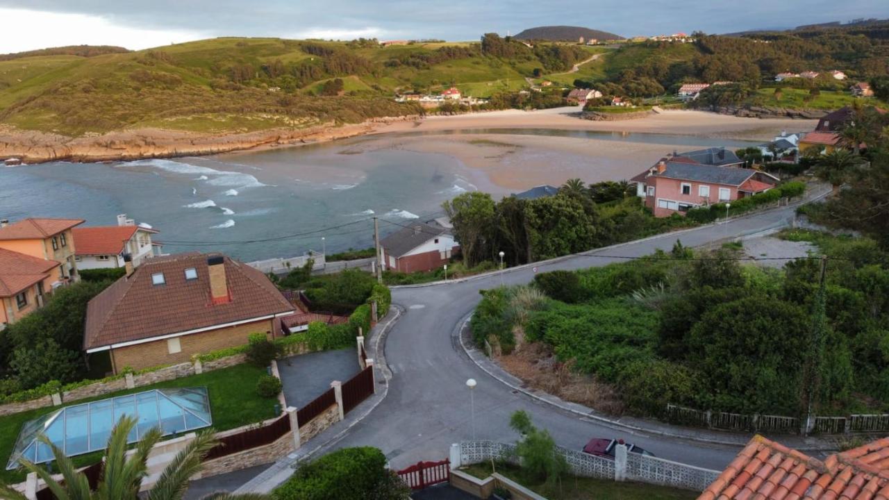Villa Vistas Al Mar, Urbanizacion Privada Con Piscina De Agua Salada Ajo Exteriér fotografie