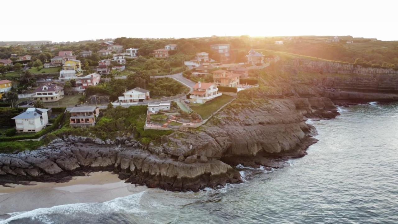 Villa Vistas Al Mar, Urbanizacion Privada Con Piscina De Agua Salada Ajo Exteriér fotografie