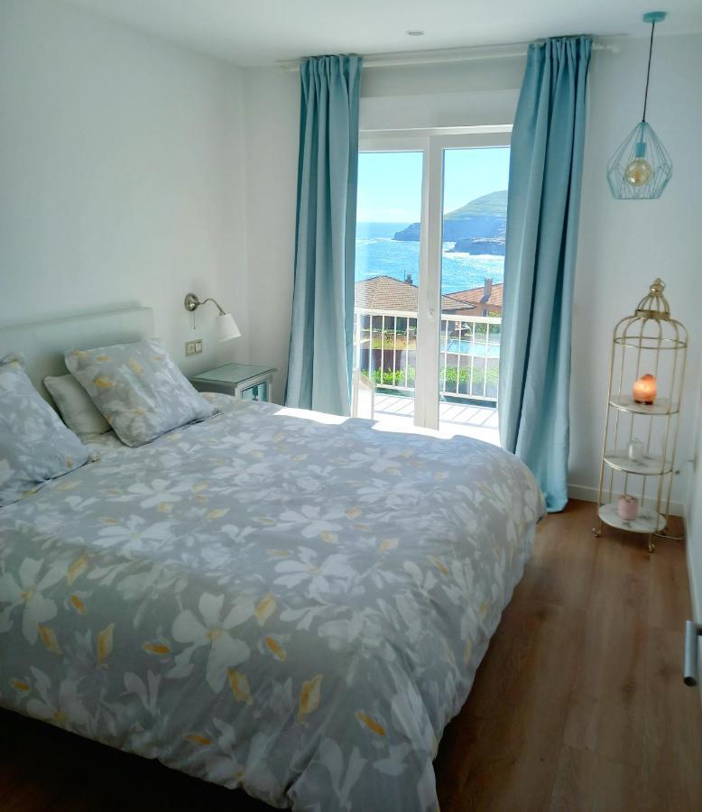 Villa Vistas Al Mar, Urbanizacion Privada Con Piscina De Agua Salada Ajo Exteriér fotografie